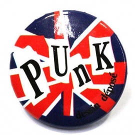 Retro button Punk 2