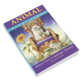 Animal Tarot kaarten - Doreen Virtue en Radleigh Valentine - 13,9 x 9,7 x 5,3 cm