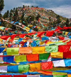 Gebedsvlaggen Tibetaans