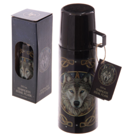 Thermosfles / isoleerkan Lisa Parker Midnight Companion Keltische Wolf - 350 ml