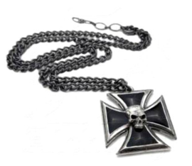 Alchemy Gothic nekketting - Black Knight's Cross