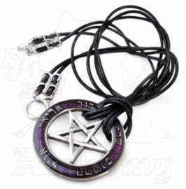 Alchemy Gothic Joodse Kaballah Pentagram nekketting - Seal of the Sephiroth