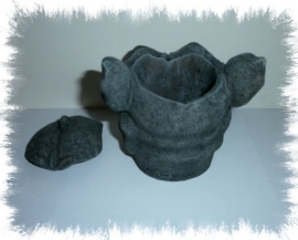 Gargoyle asbak / opbergdoos - 11 cm hoog