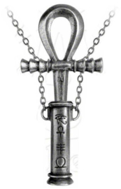 Alchemy Gothic ketting - Ankh of the Dead