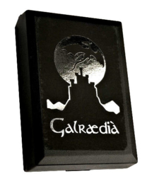 Galraedia - Crux Cross - Keltisch kruis met strass steentjes - For Winning against Odds