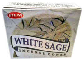 Hem wierookkegels White Sage