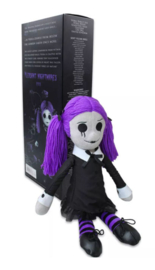 Spiral Direct Gothic Horror Vampier Knuffelpop - Viola - 40 cm hoog