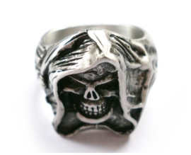 Pewter ring Magere Hein