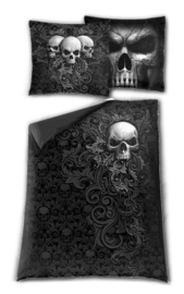 Spiral Direct dekbedovertrek - 1 persoons - Skull Scroll - 200 x 135 cm