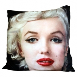 Kussenhoes - Marilyn gekleurd - 40 x 40 cm