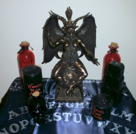 Baphomet brons groot - 41 cm hoog