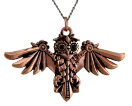 Engineerium Anne Stokes Aviamore Owl nekketting