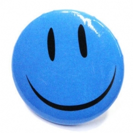 Retro button Smilie 4