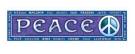 Bumper sticker Peace