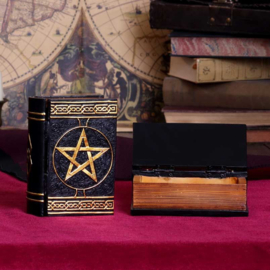 Boekendoos met Pentagram - Spell Box - 15 cm lang