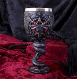 Baphomet's Goblet - Gothic Occulte Kelk - 16 cm hoog