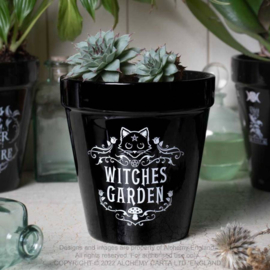 Witches Garden - keramieke plantenpot - 13.2 cm hoog