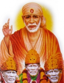 Sticker Sai Baba 2