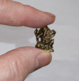 Minibeeld messing Ganesha 2.2 cm hoog