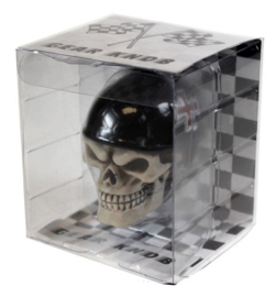 Versnellingspook Skull Racer - doodskop met helm