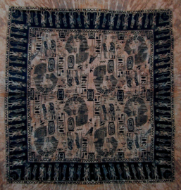 Bedsprei, wandkleed, grand foulard Egypt - 220 X 240 cm