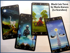 Black Cats Tarot Kaarten - 7 x 12 x 3 cm