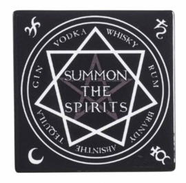 Alchemy of England keramieke onderzetter - Summon the Spirits - 9.3 x 9.3 cm
