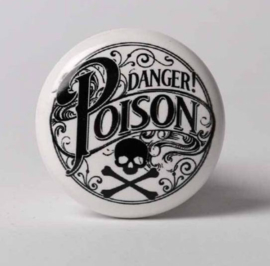 Alchemy England - Flessenstopper - Danger Poison - 4 x 4 x 6 cm