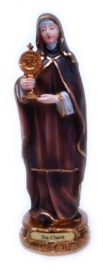 Sint Clara beeld 14 cm hoog
