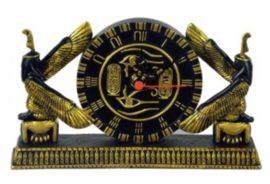 Egyptische klok Isis - 12 x 20 cm