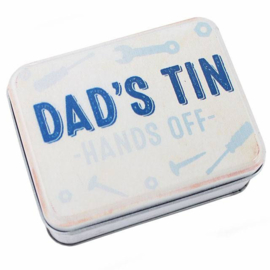 Blik Dad's Tin - 10 x 8 x 3.5 cm