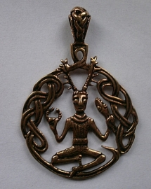 Ketting brons Cernunnos