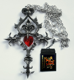 Alchemy Gothic Vampier nekketting - Renaissance Cross of Passion