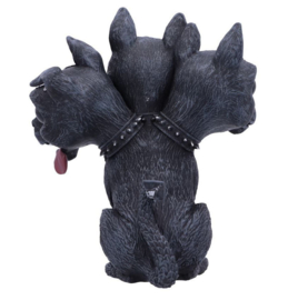 Diabarkus - Fantasie beeld van Cerebus - Driekoppige hond - bewaker van Hades - 10.5 cm hoog