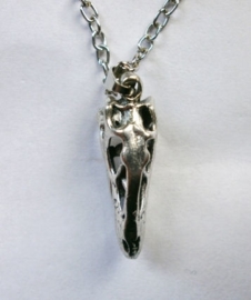 Punk Gothic ketting schedel dinosauriër