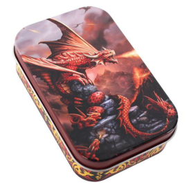 Blik Anne Stokes Fire Dragon - 10 x 6 x 2.5 cm