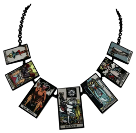 Curiology nekketting Tarotkaarten - gekleurd