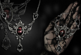 Restyle Gothic nekketting Wild Roses