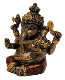 Ganesha zittend 6.5 cm hoog