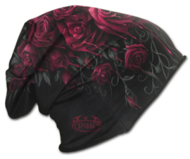 Spiral Direct - Blood Rose - bloedende rozen - katoenen muts - beanie