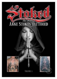'Stoked' - boek Anne Stokes Tattoos - 30 x 18 x 2 cm