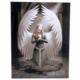 Prayer for the fallen - wandbord van Anne Stokes - 25 x 19 cm