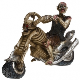 Zombie Hell Rider - zombie lijk op een motor - 20 cm lang