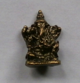 Minibeeld messing Ganesha 2.2 cm hoog