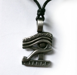 Pewter Egyptische Oog van Horus