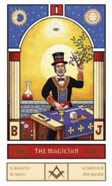 Masonic Tarotkaarten Patricia Diaz Silva