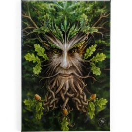 Oak King - koelkastmagneet van Anne Stokes