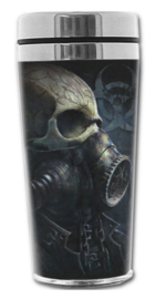 Spiral Direct - Bio Skull - Zombie Doodskop - thermo reisbeker - 18 x 7.5 cm