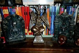 Baphomet - bronze - 24 cm hoog