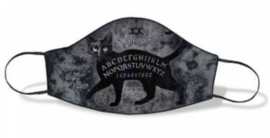 Alchemy England - Gezichtsmasker - Ouija Sublima - Zwarte Kat met Spirit Board